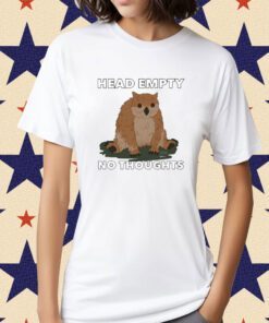 Head Empty No Thoughts Shirts