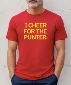 I Cheer for the Punter Shirt