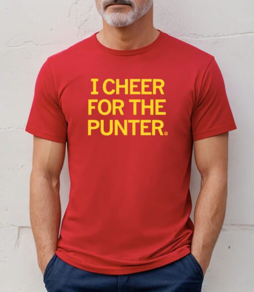 I Cheer for the Punter Shirt