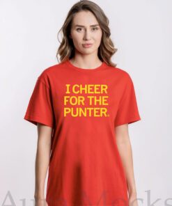 I Cheer for the Punter Shirt