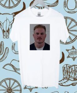 In Zach We Trust Zach Bryan Mugshot T-Shirt