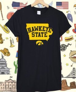 Iowa Football Hawkeye State Iowa Shirt
