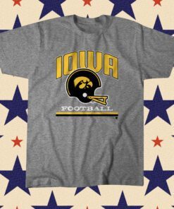 Iowa Vintage Football Helmet Shirt