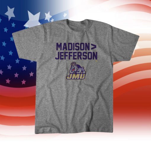 JMU Football Madison Jefferson Shirt