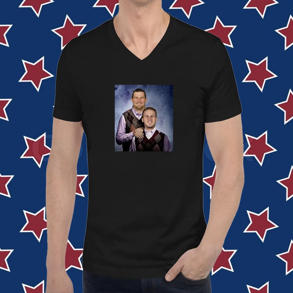 Official Jared Goff Dan Campbell Step Brothers T-Shirt - ReviewsTees