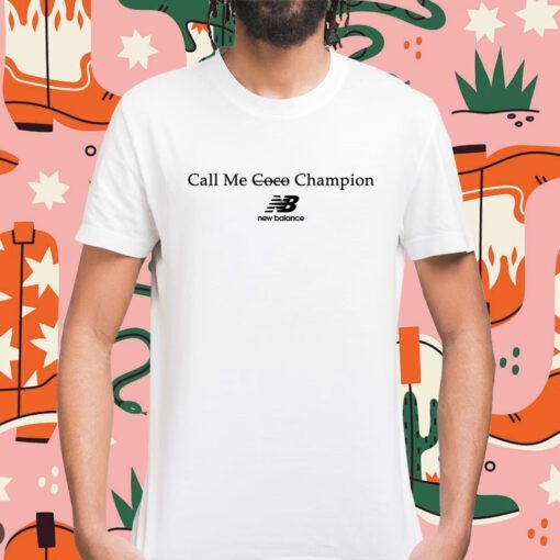 Official Jarmere Jenkins Call Me Coco Champion New Balance Shirt