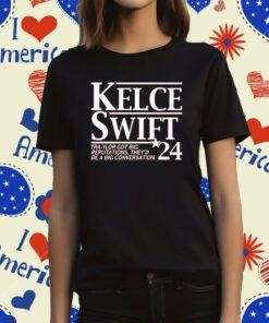 OFFICIAL KELCE SWIFT 2024 T-SHIRT