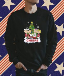Kansas City Chiefs Snoopy Peanuts Christmas Shirt