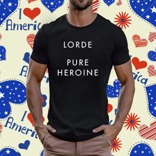 Lorde Pure Heroine T-Shirt