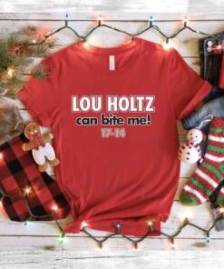 Lou Holtz Can Bite Me Ohio State College T-Shirt