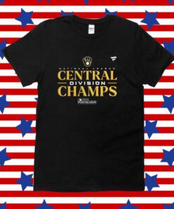 Official Milwaukee Brewers 2023 Nl Central Division Champions Locker Room T-Shirt