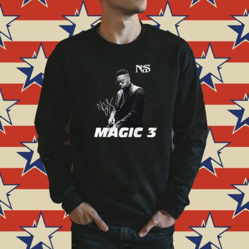 Nas Magic 3 Album Shirt