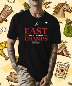 Original Atlanta Braves East Division Champions 2023 Shirt