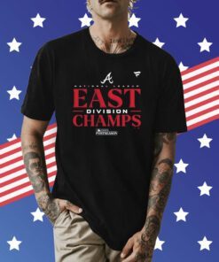 Official Atlanta Braves Nl East Division Champions 2023 Locker Room Shirt