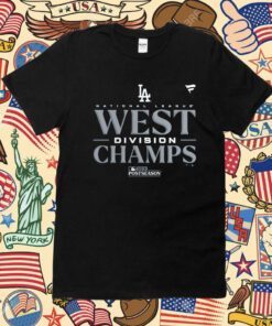 Los Angeles Dodgers 2023 Nl West Division Champions Locker Room Shirt