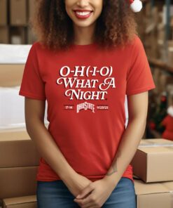 Ohio State O-H-I-O What a Night T-Shirt