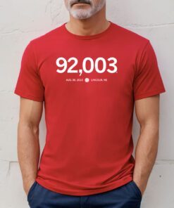 On August 30th, 2023 92,003 Volleyball Shirt