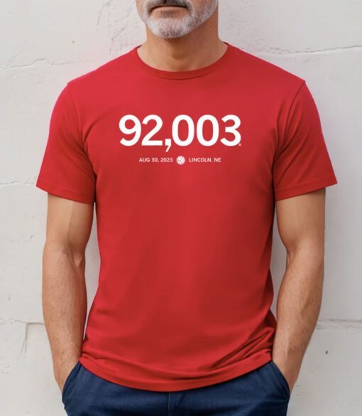 On August 30th, 2023 92,003 Volleyball Shirt