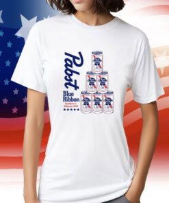 Pabst Blue Ribbon Can Pyramid Shirt