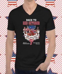 Philadelphia Phillies Back To Red October T-Shirt