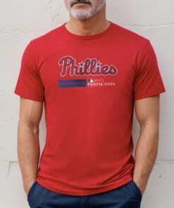Philadelphia Phillies Nike 2023 Postseason Authentic Collection Dugout T-Shirt