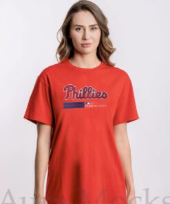 Philadelphia Phillies Nike 2023 Postseason Authentic Collection Dugout T-Shirt
