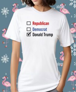 Republican Democrat Donald Trump Shirt