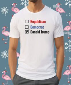 Republican Democrat Donald Trump Shirt