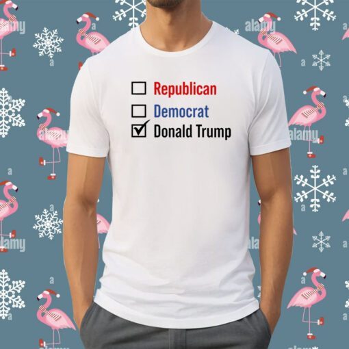 Republican Democrat Donald Trump Shirt