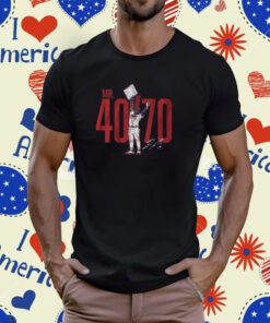 Ronald Acuña Jr Mr 40/70 Atlanta T-Shirt