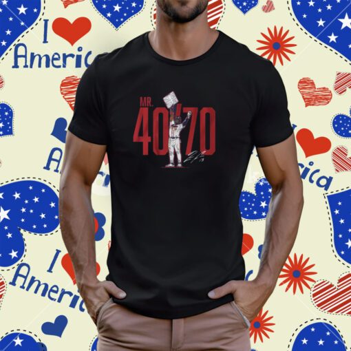 Ronald Acuña Jr Mr 40/70 Atlanta T-Shirt