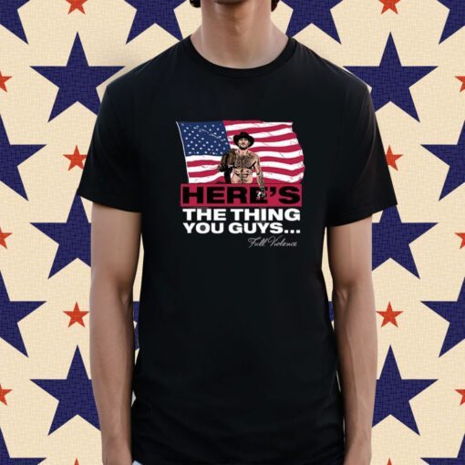 Sean Strickland Here’s The Thing You Guys Shirt