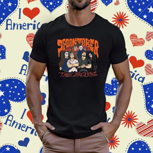 Official Spooktober the Boys T-Shirt
