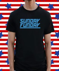 Sunday Funday Detroit Football T-Shirt