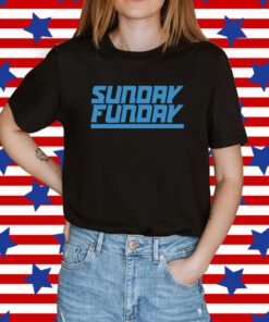 Sunday Funday Detroit Football T-Shirt