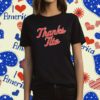Terry Francona Thanks Tito Cleveland T-Shirt