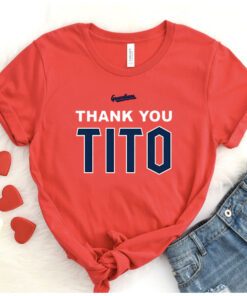Thank You Tito Cleveland Guardians T-Shirt