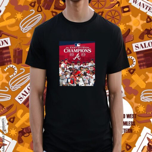 Official The Atlanta Braves Are 2023 Nl East Champions Shirt