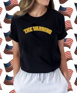 The Warning Varsity Black Shirt
