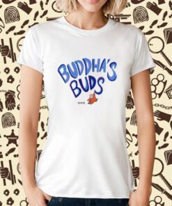 Tommy Smokes Wearing Buddha's Buds T-Shirt