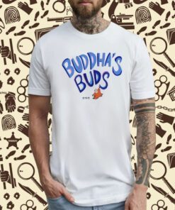 Tommy Smokes Wearing Buddha's Buds T-Shirt