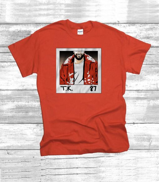 Official Travis Kelce 87 Album Cover T-Shirt