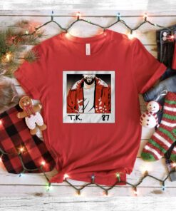 Official Travis Kelce 87 Album Cover T-Shirt
