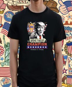 Trump 4-Time Indictment Champ Shirt