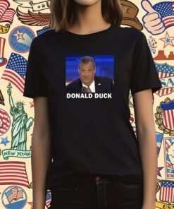Trump Called Donald Duck By Chris Christie T-Shirt