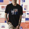 Trump Shows Off Trump Mugshot Never Surrender Shirt