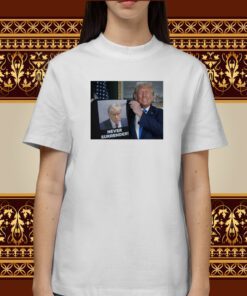 Trump Shows Off Trump Mugshot Never Surrender Hat