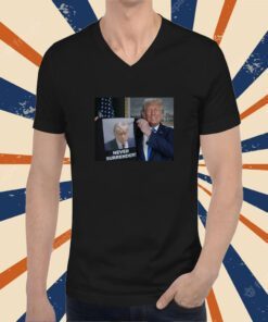 Donald Trump Shows Off Mugshot Never Surrender Shirt