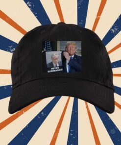 Donald Trump Shows Off Mugshot Never Surrender Shirt