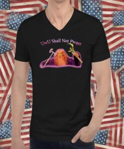 Uwu Shall Not Pwass T-Shirt